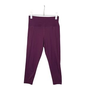 Girlfriend Collective Compressive High Rise Leggings Plum Purple Sustainable M